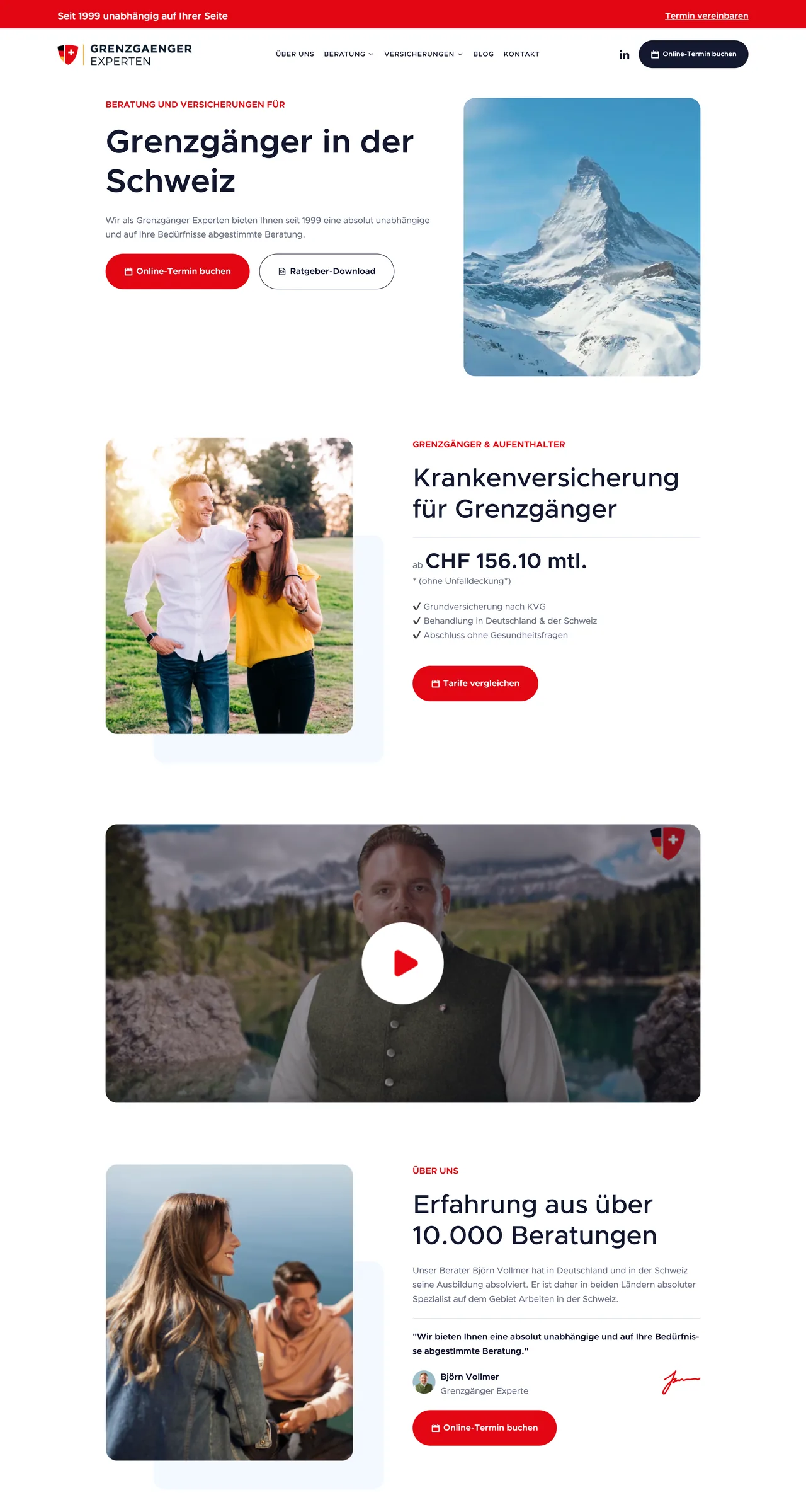 Website Referenz Grenzgänger