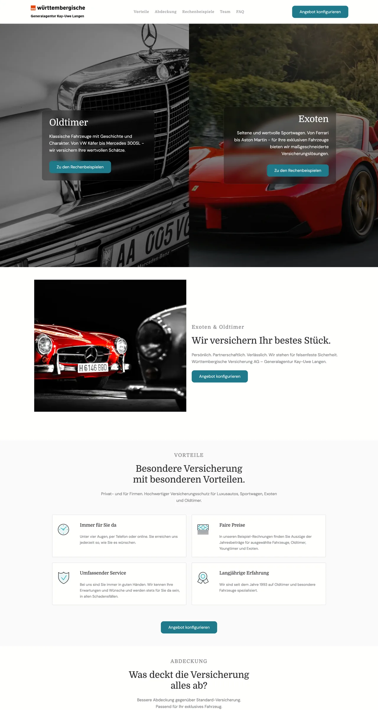 Website Referenz Oldtimer-Exoten.de