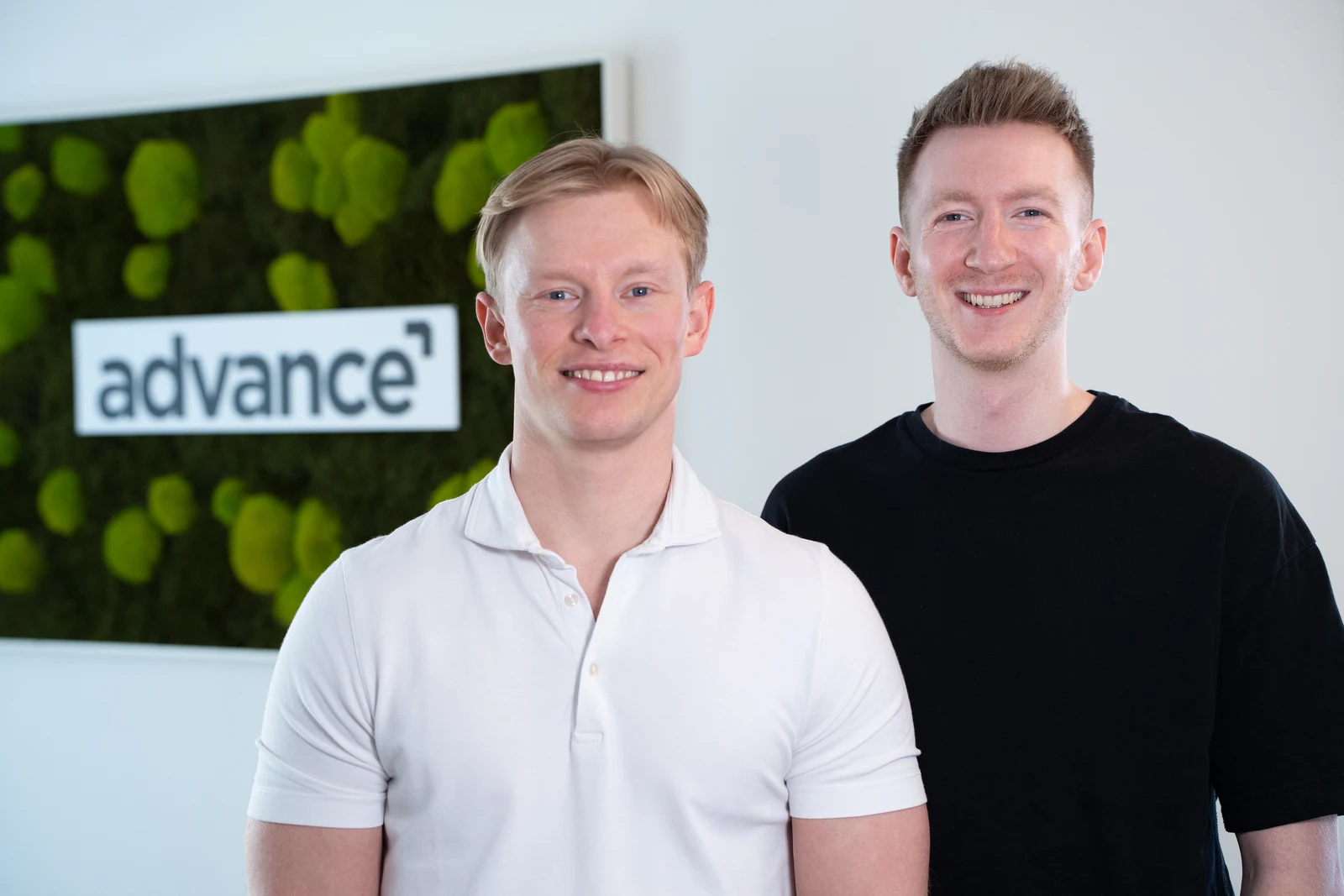 Patrick Kachelmuß und Tizian Wahl, Geschäftsführer von advance digital in Heilbronn
